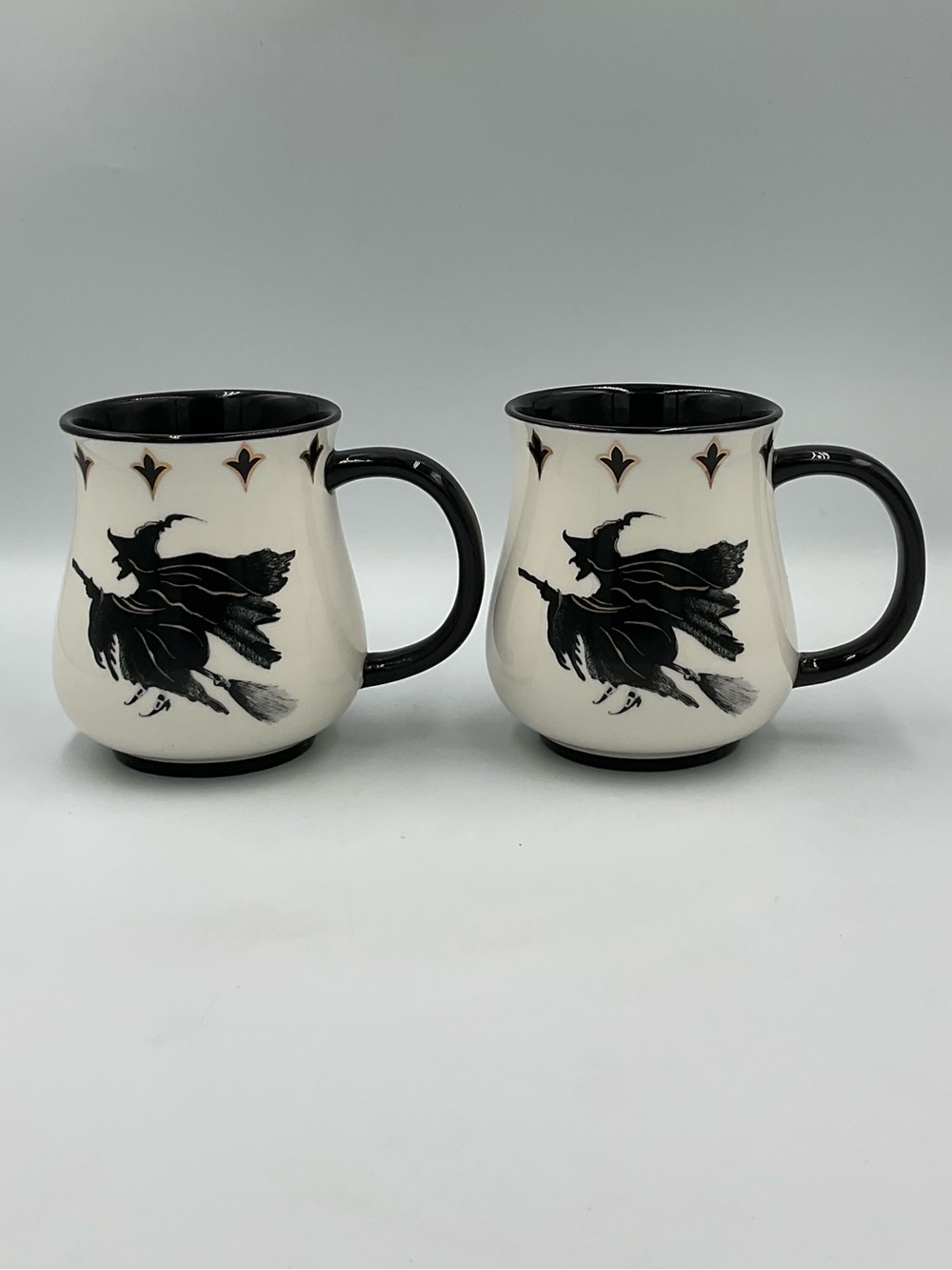 Potter’s Studio “Witch Brew” 16oz Coffee Mugs Set of 2 Halloween